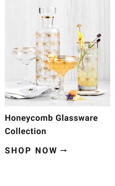 Honeycomb Glassware Collection